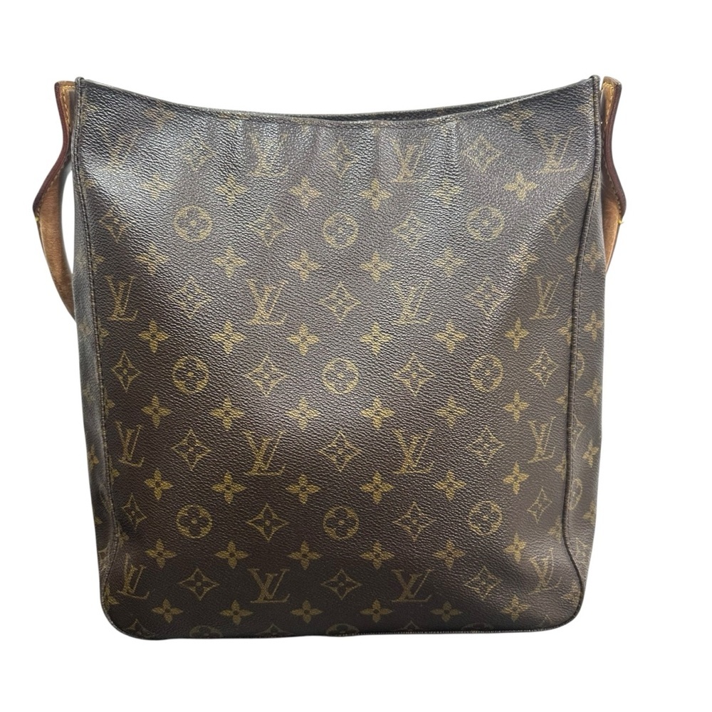 Louis Vuitton Monogram & Vachetta Leather GM Looping Shoulder Bag - Picture 4 of 16